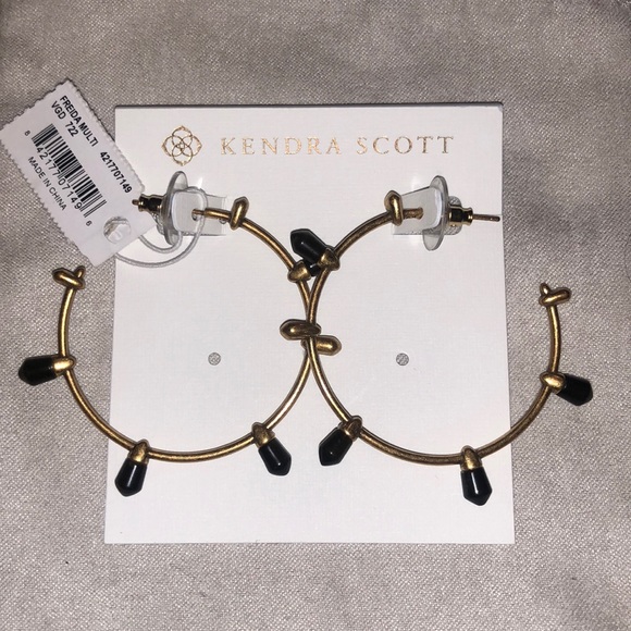 Kendra Scott Freida Hoop Earrings